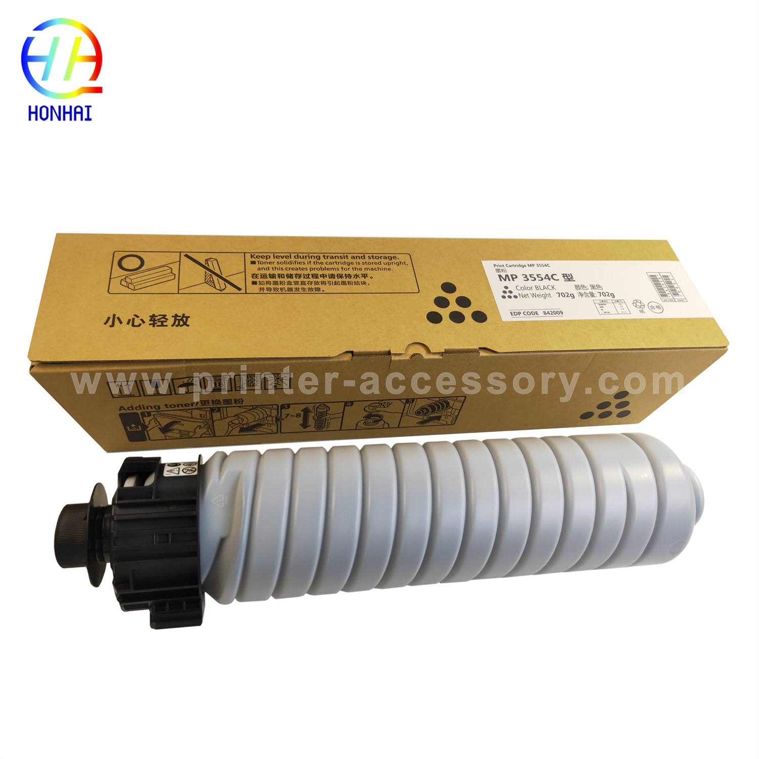 Toner Cartridge Japan Powder For Ricoh MP 2554 3054 3554 842009