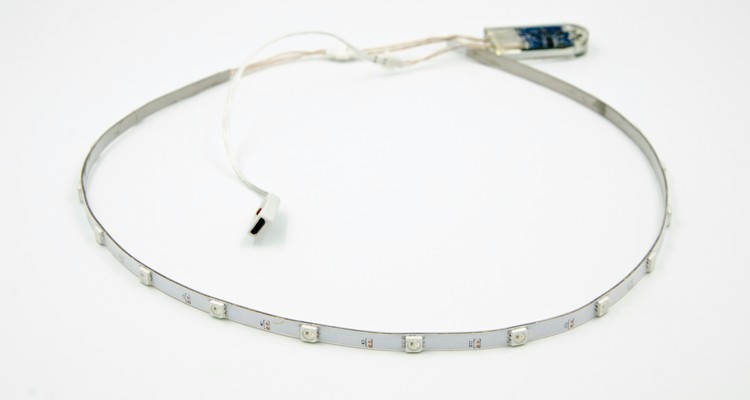 Magic Color LED Light Strips For Shoes Rechargeable Battery Operated