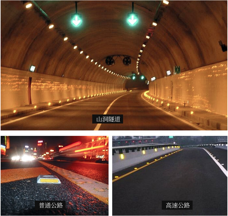 Highway Road Stud with Cast Aluminum Material and Red Blue Yellow White Green LED Color