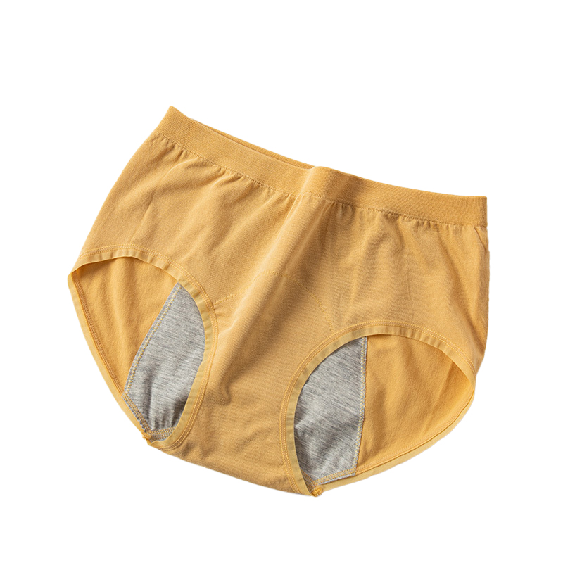 Menstrual Women Cotton Panties Leakproof Quickdry Flexible Fabric