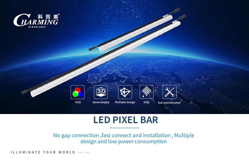 Ip 65 Full Color LED Pixel Bar For Indoor Disco Party