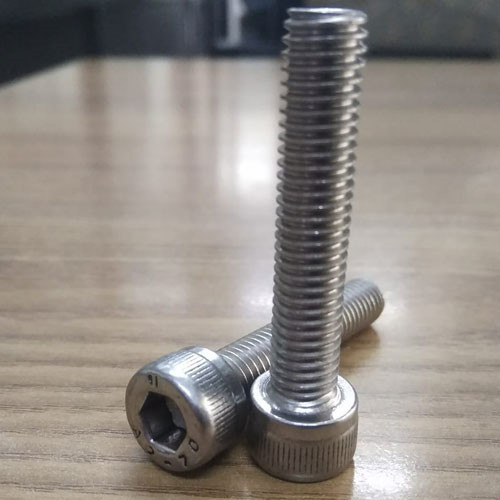 NXF Industrial 316/0Cr17Ni12Mo2/1.4401 2#-56*5/8 Stainless Steel 316 Hexagon Socket Head Cap Machine Screws Bolt