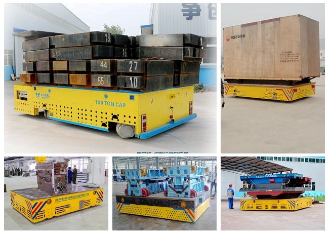 Heavy Industry Using Electric Transfer Traverser for Ship Body Maintenance