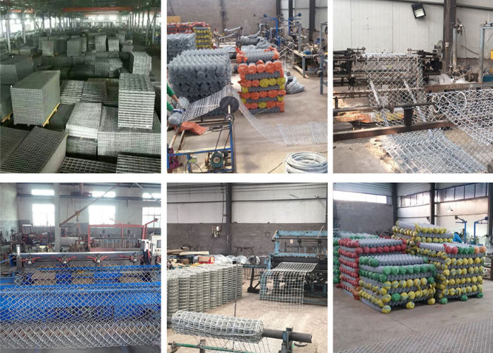 Stadium Cyclone Vinyl Coated Chain Link Fence