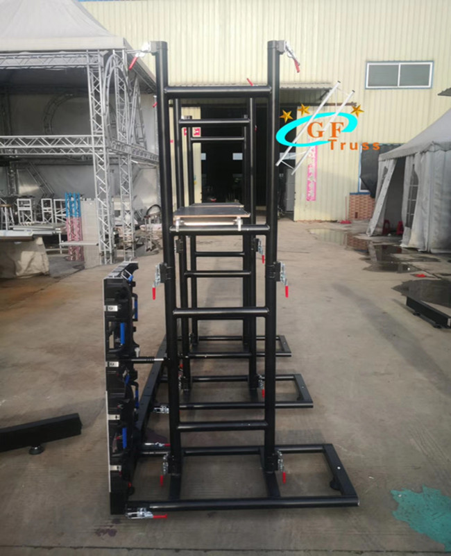 T6 LED Screen Wall Support Truss Module Size 500mm*1000mm