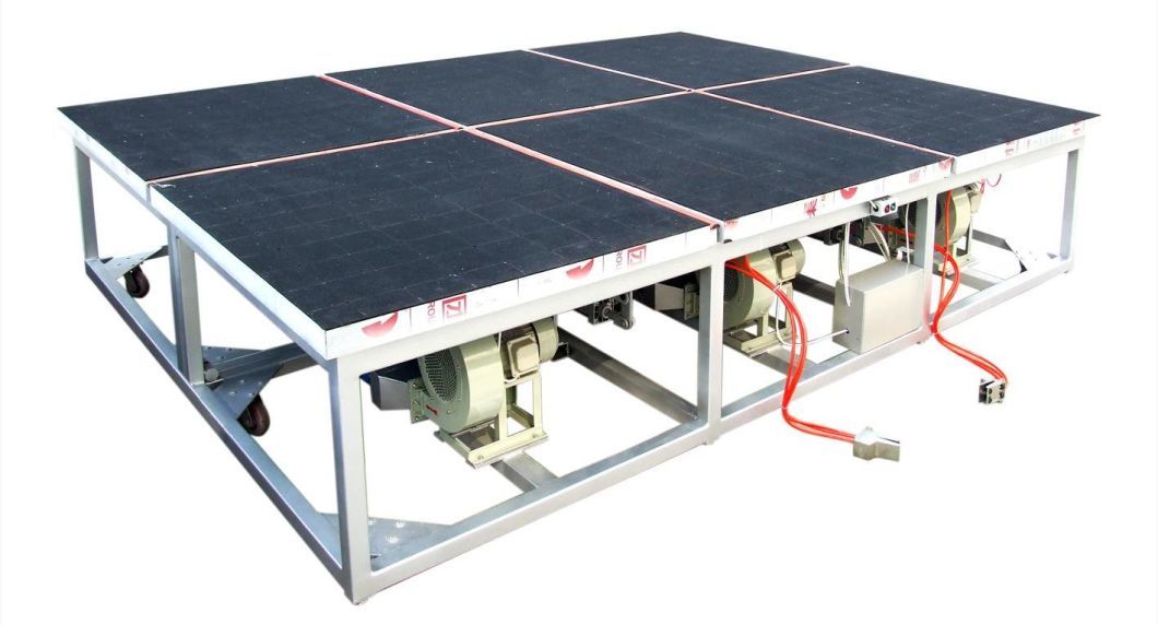 Fully Automatic CNC High-Efficiency Glass Cutting and Crushing Line, Double Glass Cutting Line