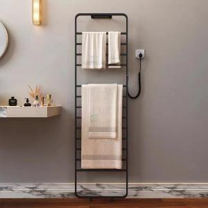 Buy cheap SUS304 Stainless Steel Floor Standing Ladder Bathroom Electric Heated Towel Drying Rack product
