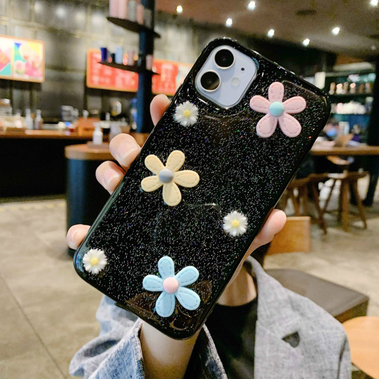 Anti Dirt Daisy Phone Cases 3D Toy DIY Design For Girls Women