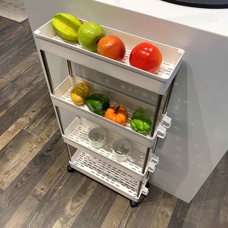 Reusable Utility Rolling Home Storage Carts Multifunctional Detachable Weight 1.4kg