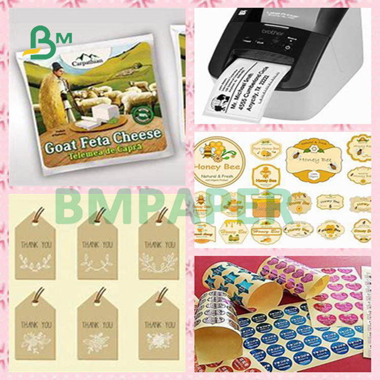 200um - 350um Offset Printing Synthetic Paper Roll For Inject Printer