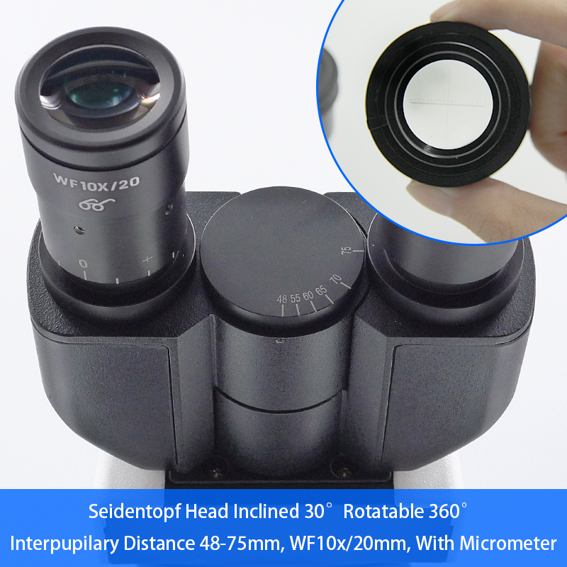 Trinocular Polarizing Light Microscope