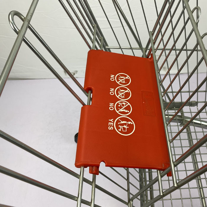 180L Q195 Steel Supermarket Shopping Trolley CE Certificate