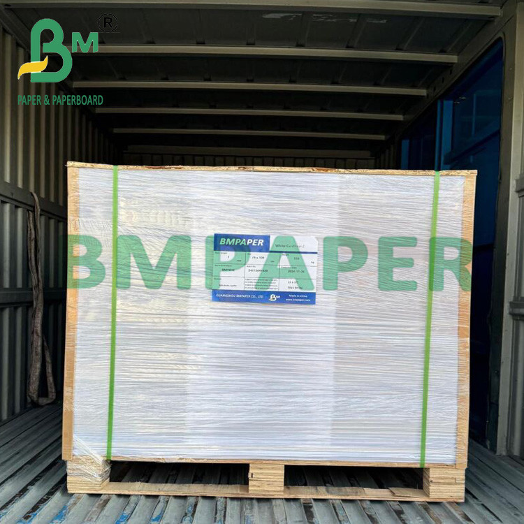 0.6mm 1.2mm Natural White High Water Absorbent Coaster Board 70 x 100cm