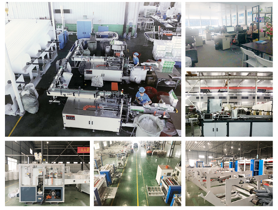 Guangxi Youdeng high quality and high efficiency toilet roll cutting machine toilet paper roll band saw cutting machine