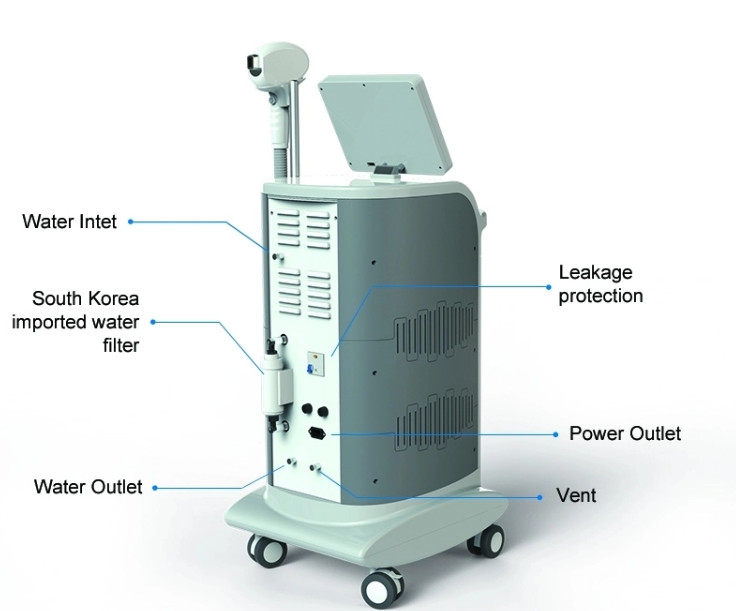 cooling gel laser hair removal 808 diode laser hair removal machine