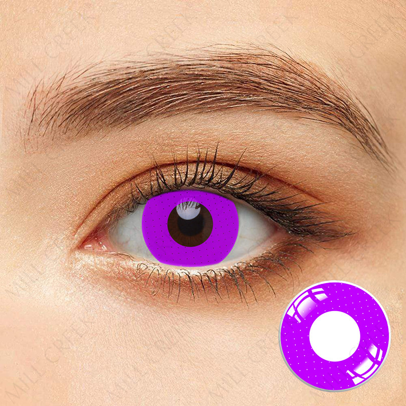 Soft Color Cosplay Red Contact Lenses Halloween Eye 14.5mm dia