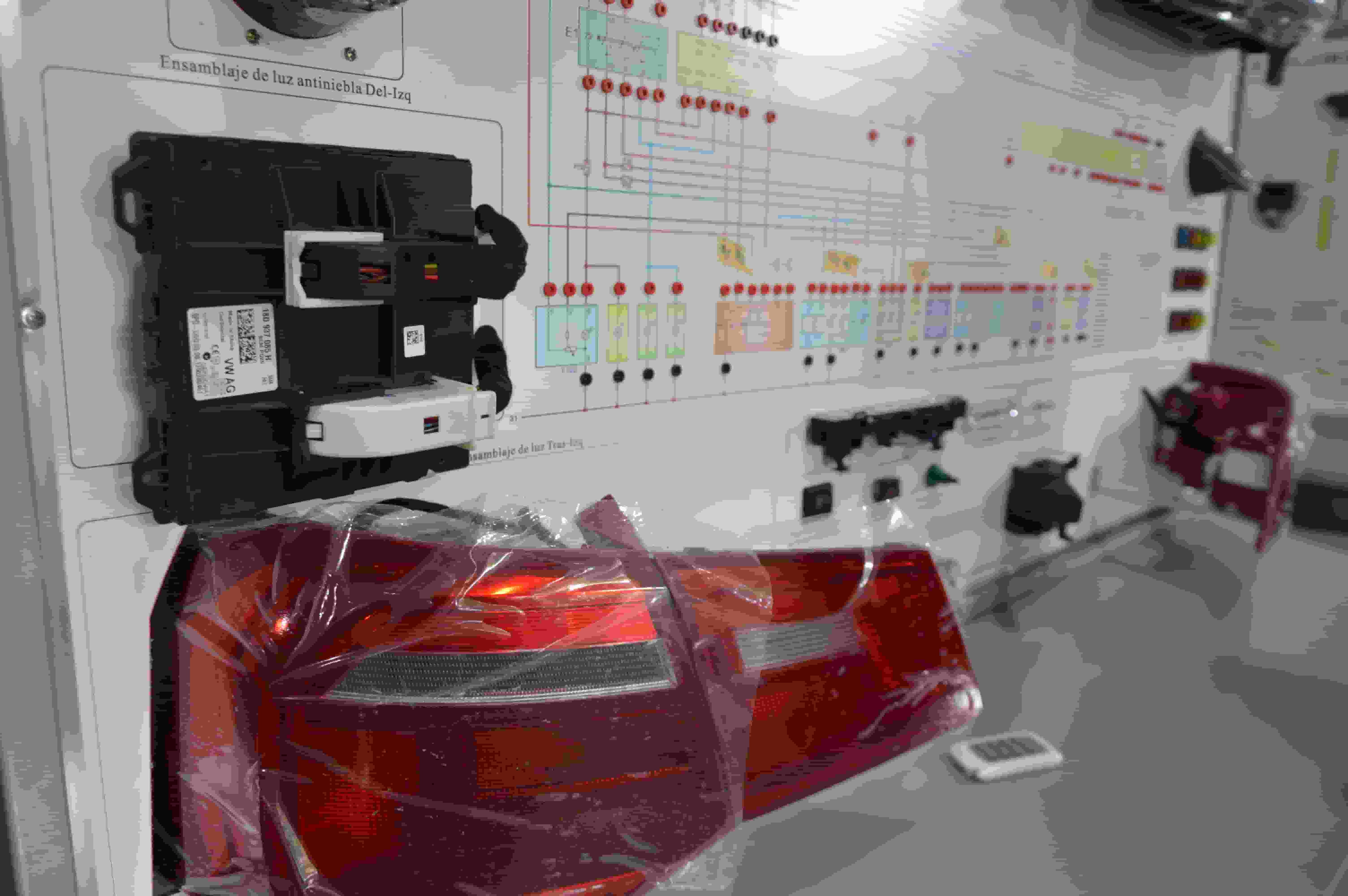 Exterior Lighting System Training Board Automotive Trainers For Volkswagen Jetta