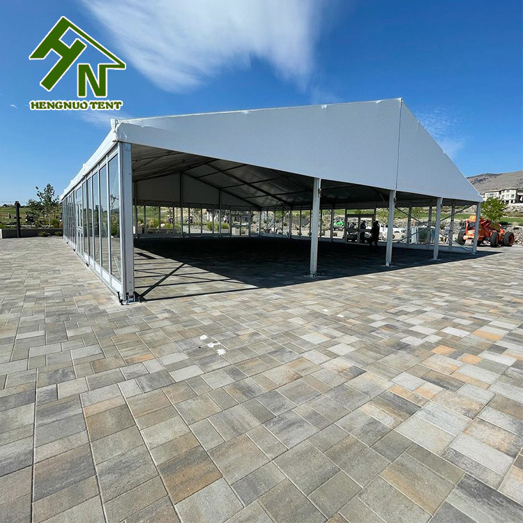 Water Resistant Large Glass Marquee Tent Ceremony A Shaped