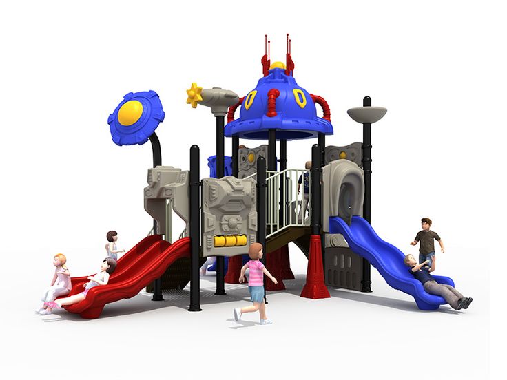 OEM Outdoor Water Playground Equipment Plastic Slide For Children