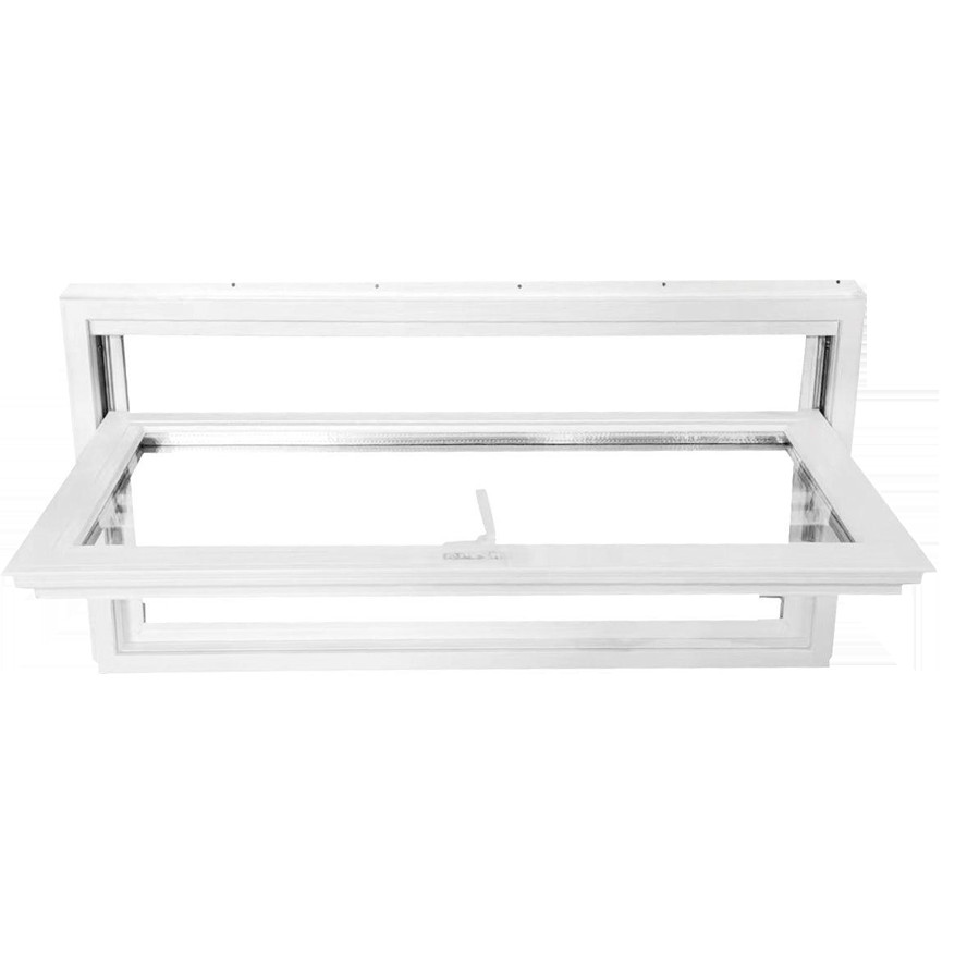Casement UPVC Hopper Window Apricot Profile Waterproof