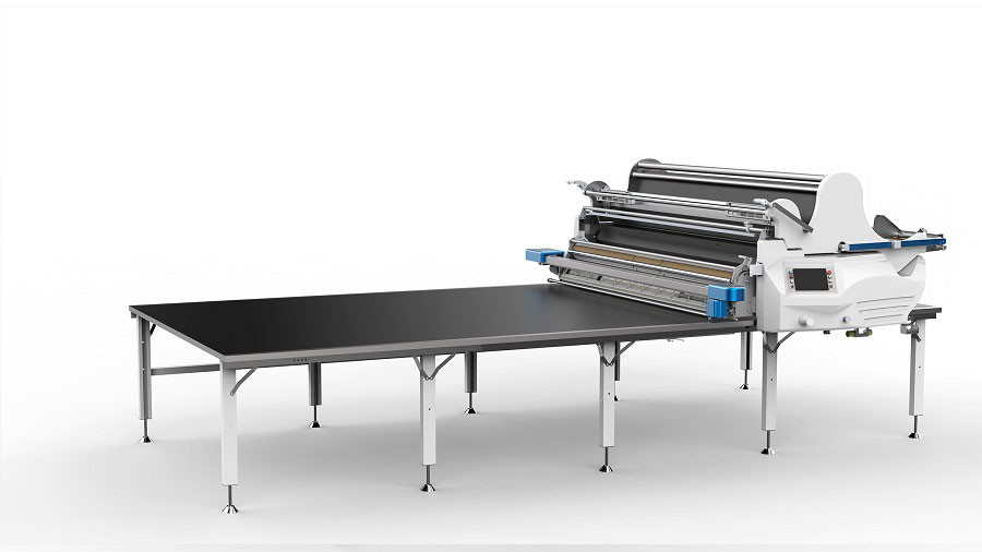 PLC Automatic Fabric Spreader Machine 90m/min with LCD touch