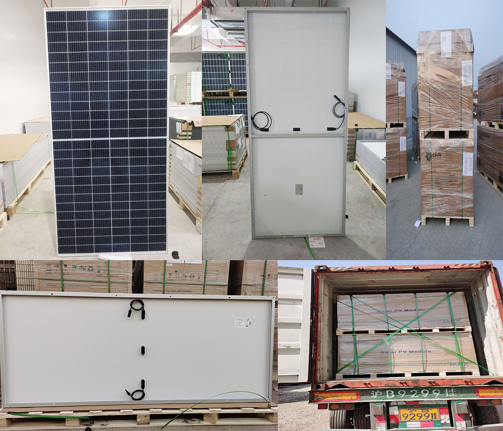 43.6V Monocrystalline 430W Half Cell Solar Panel Module