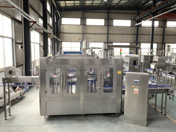 Full Automatic Juice Filling Plant Liquid Filling Equipment For Beverage
