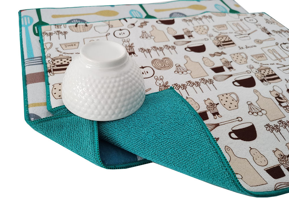 38x50cm Microfiber Absorbent Dish Drying Mat