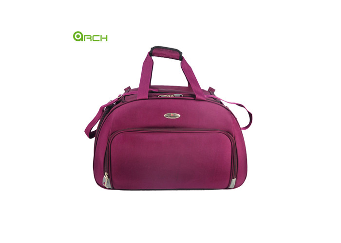Sturdy Round Shape Camping Unisex Duffle Bag With 600D Polyester
