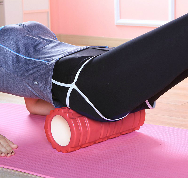 PVC Portable Trigger Point Deep Tissue Roller Six Colours Plantar Fasciitis