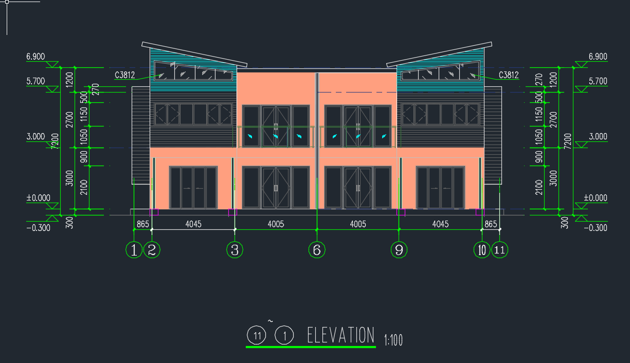 Restaurant Hotel Office Multi Storey Steel Building Fabricated High Rise Steel Structure