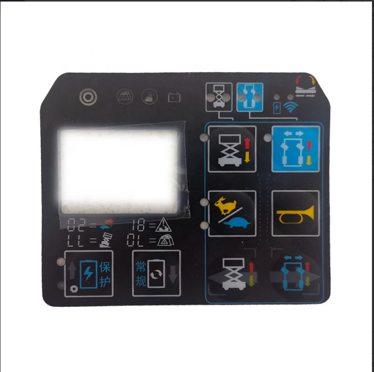 Platform Lift Control Box Decal Sinoboom Scissor Lift Decals GTJZ0608S