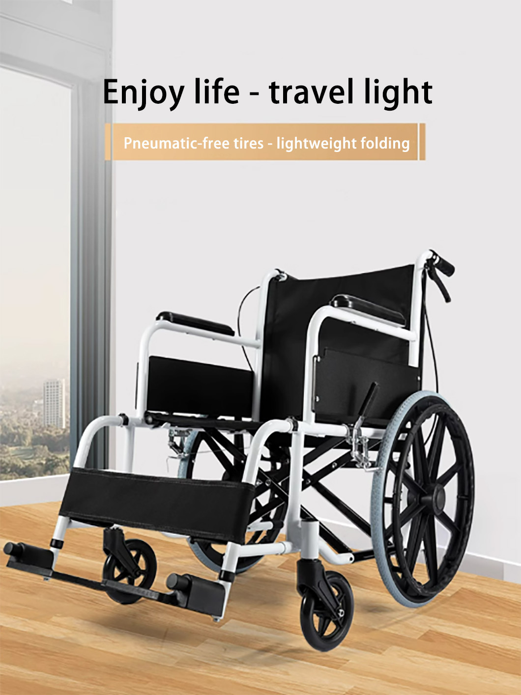 Manual Wheel Chair With Commode Elderly And Disabled Drive Medical Manual Wheelchair