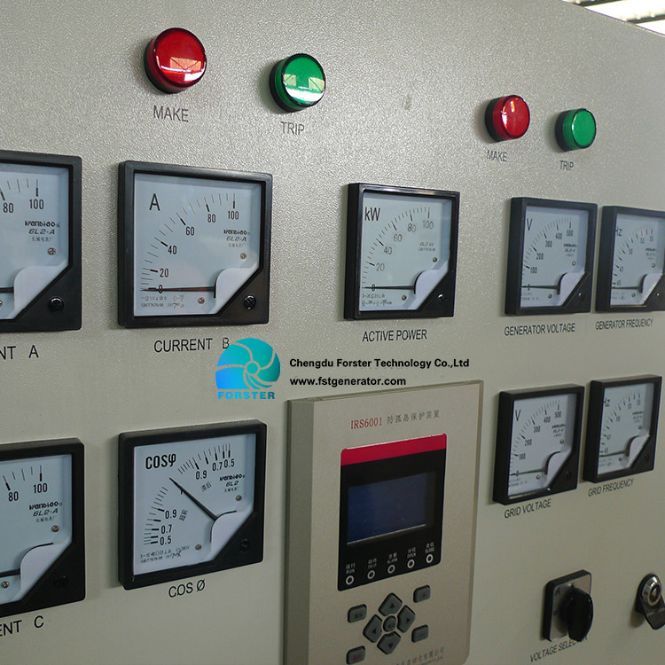 Brushless Excitation Integrated Turbine Control Panel Low Voltage Unit For Hpp