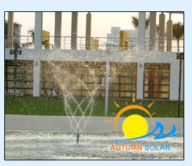 Scattered Rotating Fountain Nozzle , R50 Flower Shape Water Fountain Heads