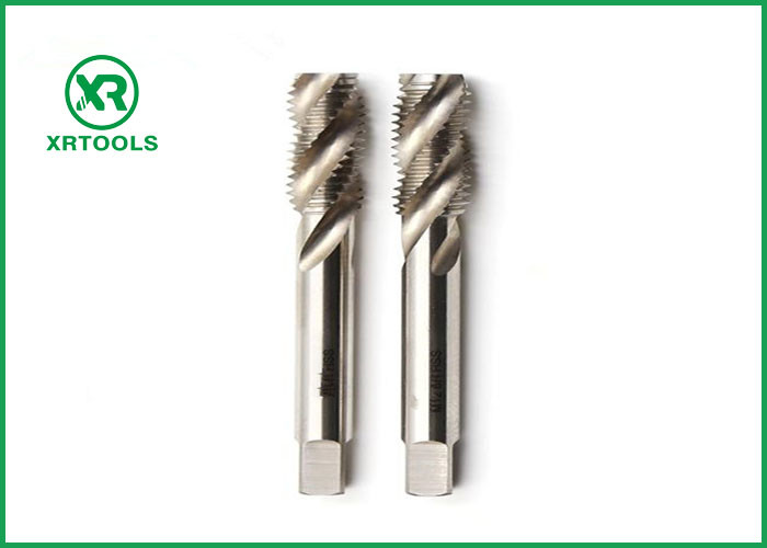 2 - 3 Pitch Hss M35 Spiral Flute Machine Tap , Right Hand Modified Bottoming Tap ISO529 Standard