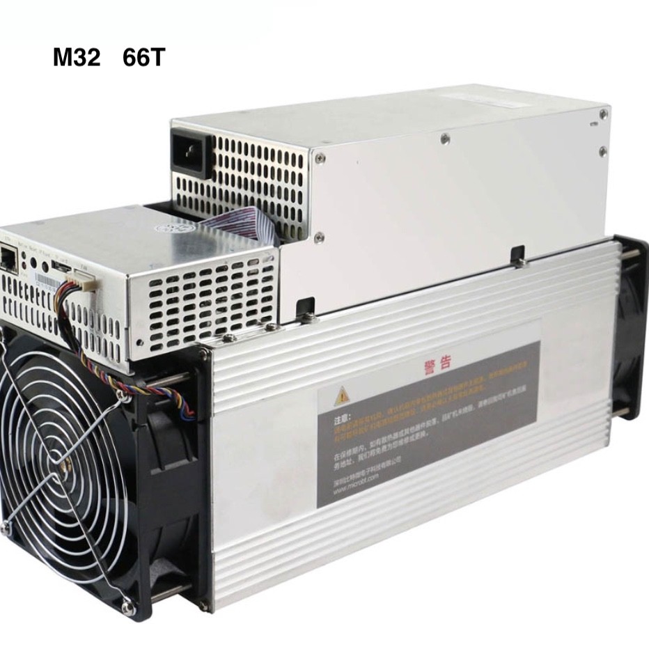 3300W BTC Miner Machine bitcoin MicroBT Whatsminer M32 66T