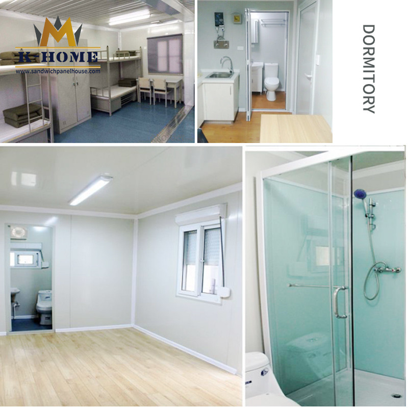 Mobile Fabricated Living Container House Portable Home EPS Wall