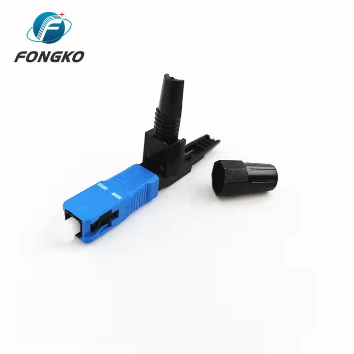 Fast Multi mode Fiber Optic Splice Connector 3.0mm with FTTH FTTX Network