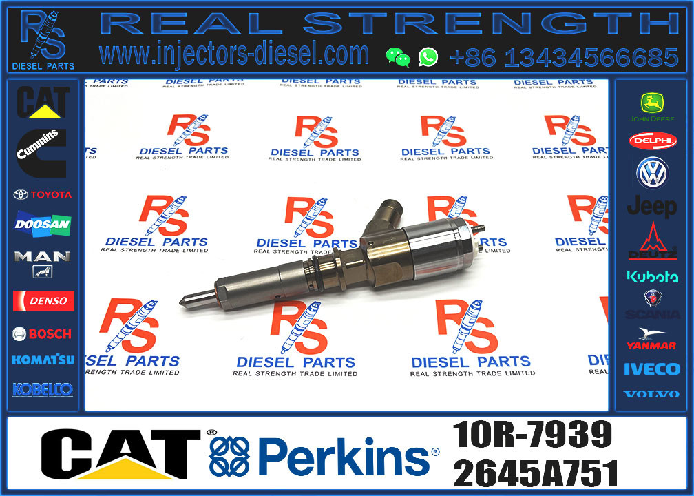 engine parts Common rail injector 2645A718 10R-7673 10R-7676 2645A734 10R-7674 10R-7668 10R-7938 10R-7939