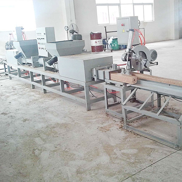 Compressed Sawdust Pallet Block Machine