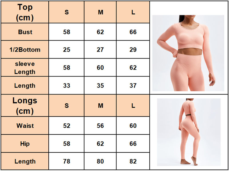 Stretchable Female Yoga Set Clothes Seamless Running Ribbed Crop Top Leggings