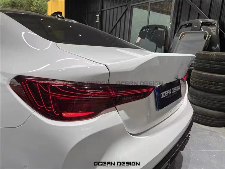 For BMW G87 M2 Carbon Fiber Rear Trunk Cover G87 M2 Upgraded CSL-style Carbon Fiber Rear Cover and Trunk Cover Hood