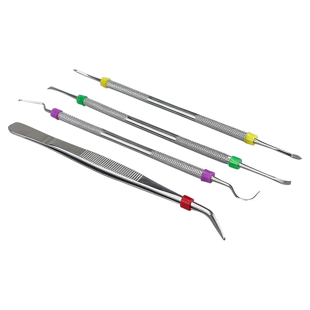 Small Medium Large Dental Silicone Instrument Color Code Rings Optional Color 100pcs/box or 160pcs/box Silicone Class I