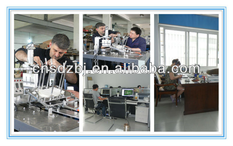 Automatic Paper Bowl Making Machine With Ultrasonic and Hot Air Heating 80Pcs/Min