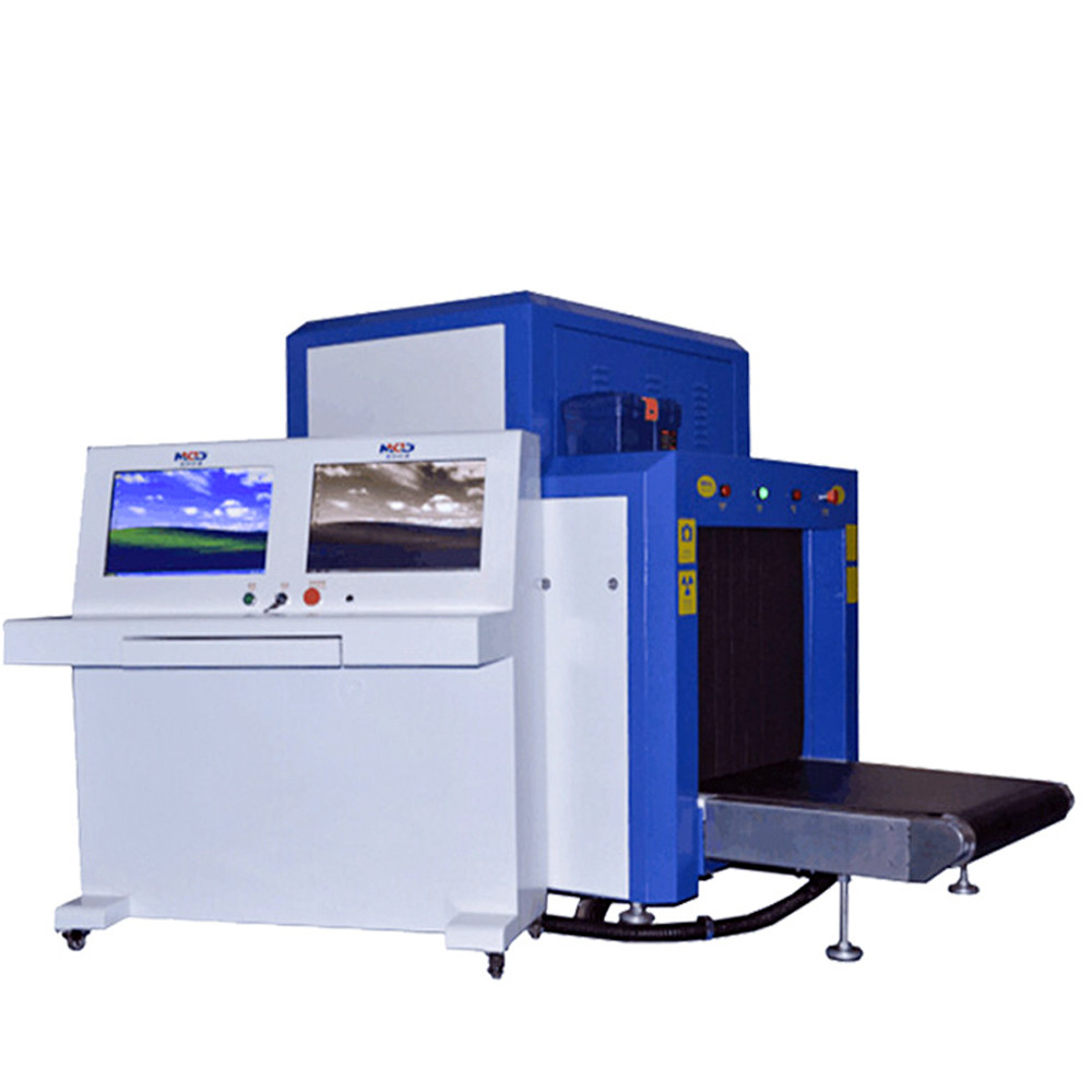 Conveyor Airport X Ray Scanner Machine , X Ray Security Equipment Low Noise