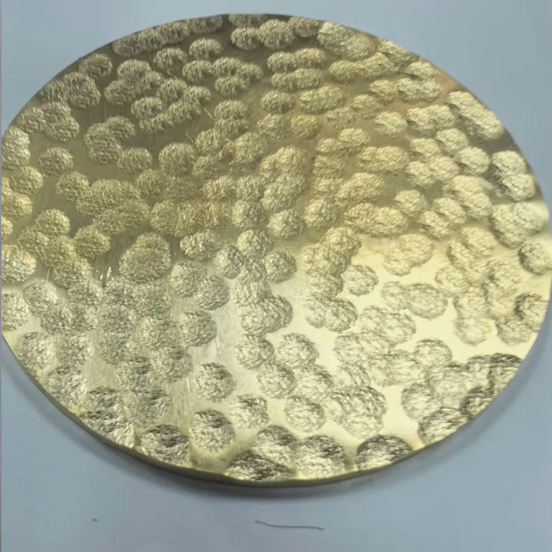 304 Hammered Stainless Steel Sheet Textured Decorative Plate