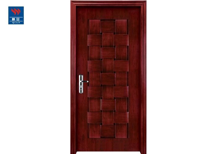 Modern Design Wooden Doors WHI UL Certification  Fire Rated Wood Door With Modelling
