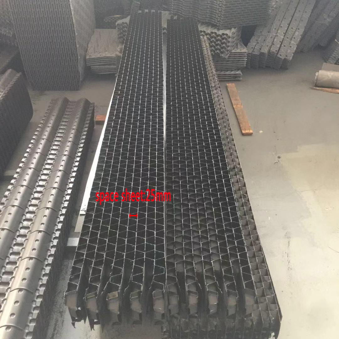 D65mm PVC Air Inlet Louvre 2000mm 2400mm Cooling Tower Components