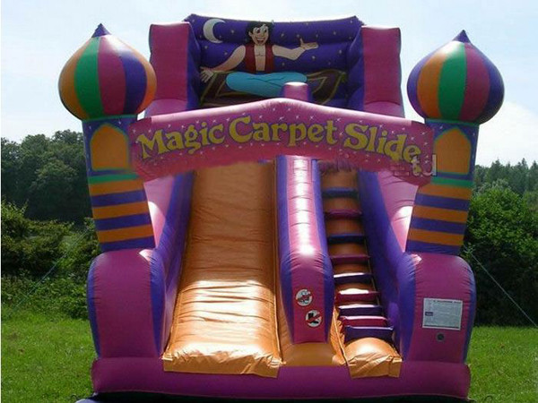 inflatable race track